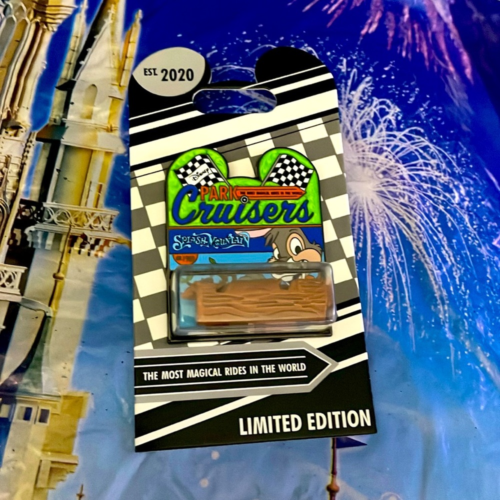 NEW with card 2020 Splash Mountain Disney Park Cruisers Pin LE 2000